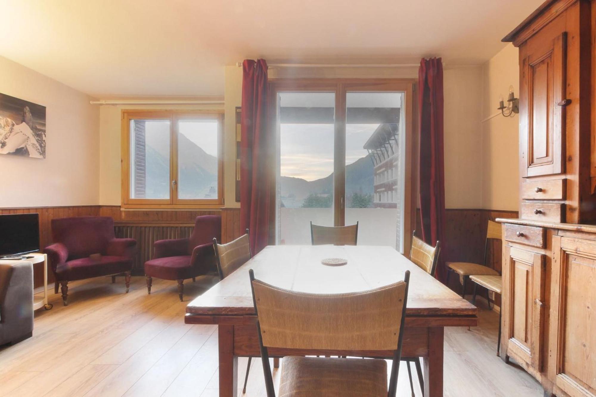 Les Pecles Mt Blanc - Chamonix Center Apartment Ngoại thất bức ảnh